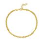 14K Gold 3mm Bead Chain