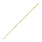 14K 2.3mm Bead Chain