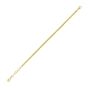 14K 3mm Beaded Bracelet
