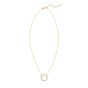 14K Diamon'Oro Circle Necklace