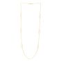14K Twisted Link Paperclip Necklace