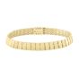 14K Diamond-Shaped Tile Length Bracelet