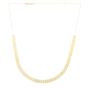 14K Polished Heart Link Chain Necklace