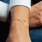 14K Adjustable Horseshoe Bolo Bracelet