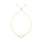 14K Adjustable Horseshoe Bolo Bracelet