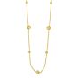 14K Layered Alternating Bead Chain