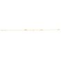 14K Adjustable Puff Heart Bead Necklace