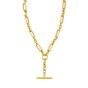 14K Gold Toggle Necklace