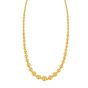 14K Gold Graduated Statement Pallina Necklace