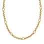14K Gold Cable & Rolo Link Bracelet