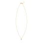 14K Petite Diamond Cross Necklace