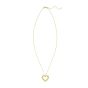 14K Diamond Heart Bauble Necklace