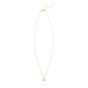 14K Petite Diamond Heart Necklace