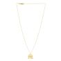14K Gold Elephant Necklace 