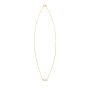 14K Hexagon Mother of Pearl Necklace