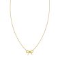 14K Small Bow Necklace