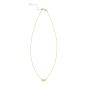 14K Small Bow Necklace