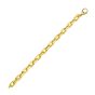 14K Faceted Octagonal Link Chain