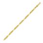 14K Five & One Paperclip Link Chain