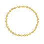 14K Disco DC Bead Chain