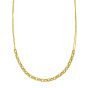 14K Adjustable Rolo Link Necklace