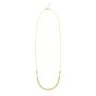 14K Adjustable Rolo Link Necklace