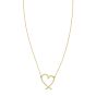 14K Delicate Heart Necklace