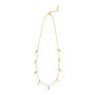 14K Turquoise & MOP Inlay Station Necklace