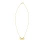 14K Rope Bow Necklace