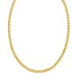 14K Petite Faceted Cuban Link Chain