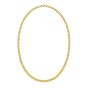 14K Petite Faceted Cuban Link Chain