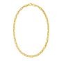 14K Long Mirror Rolo Link Chain
