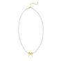 14K Bow Pearl Necklace