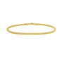 14K 2.7mm Sparkle Spring Chain
