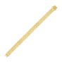 14K Small Cobblestone Link Bracelet