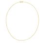 14K Large Infinity Link Necklace