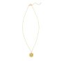 14K North Star Hexagon Necklace