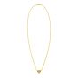 14K Citrine Heart Necklace