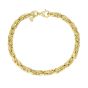 14K Byzantine Link Bracelet