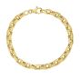14K Men's Bold Link Bracelet