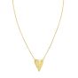 14K Diamond Vann&egrave;rie Heart Necklace