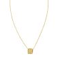 14K Diamond Vannèrie Barrel Necklace