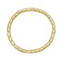 14K Barrel Bead Stretch Bracelet