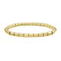 14K Barrel Bead Stretch Bracelet