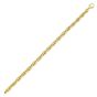 14K Men's Cable Link Bracelet