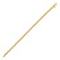 14K Men's Fashion French Cable Link Chain