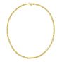14K Men's Fashion French Cable Link Chain