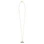 14k Gold T-Bar Necklace