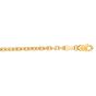 18K Gold 2.6mm Diamond Cut Cable Chain