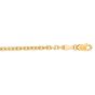 14K Gold 3.1mm Diamond Cut Cable Chain 